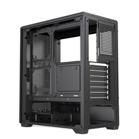 Nouveau boîtier PC personnalisé en verre trempé, tour complète ATX, boîtier d'ordinateur multicolore, tours de jeu