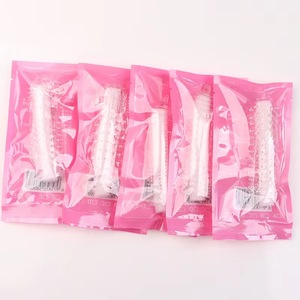 Wiederverwendbares Silikon-Kristall-Kondom mit Noppen für Männer - Product Image 1