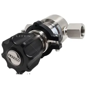 调节器Tescom型3750PSI In 0-600 PSI Out 316不锈钢1/2IN NPT压力调节阀，用于液化石油气氢氧