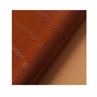Fabrik-Großhandel 1,2mm Luxuriöses Mattes Krokodil-PVC Synthetisches Leder Rexine-Material für Geschäftskoffer Geldbörsen Möbel