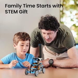 Kit de construction de robot solaire en peluche Sillbird 12-en-1, <span class=keywords><strong>cadeau</strong></span> STEM pour garçons de 0 à 3 mois, jouets éducatifs scientifiques DIY, robots pour enfants et adolescents, anniversaire - Product Image 2