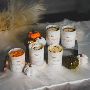 Handmade Soy Wax Long Lasting Fragrance Custom <b>Bulk</b> Factory Scented <b>Candle</b> for Home Decor Birthday Gift Packaging Manufacturer - Product Image 1