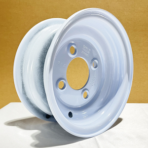 Rueda de Acero Blanca para Carro de Golf de 8x7 Pulgadas, Offset -2, Patrón de Pernos 4/101.6mm para EZGO Club Car - Product Image 5