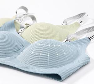 Sujetadores de soporte suave sin rastro para niña con letra plegable Tira de gelatina Correa para el hombro Sensación <span class=keywords><strong>desnuda</strong></span> - Product Image 3