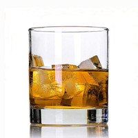 Lot de 6 verres à whisky créatifs à fond épais, écologiques, pour spiritueux, bière et gobelets à rincer, 280 ml