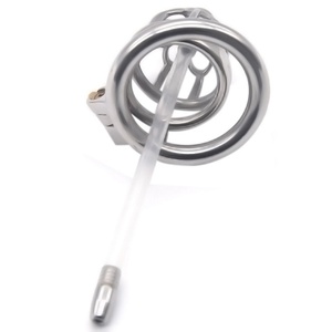 FRRK-01 Jaula de Castidad Masculina de Acero Inoxidable 304, Jaula SM, Jaula para Pene, Candado de Castidad para Hombres - Product Image 2
