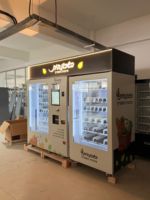 Distributeur automatique de snacks modulaire Focusvend populaire et pratique avec code QR et caissons lumineux personnalisables