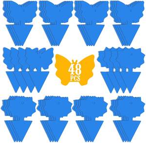 メーカー供給直販異なる形状の黄色の粘着性カードボードトラップ黄色の昆虫の粘着性トラップ - Product Image 3