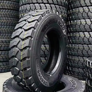 โรงงานมืออาชีพจำหน่ายยางรถบรรทุกขนาดใหญ่กันลื่น 295/80r22.5 สีดำโดยตรง - Product Image 5