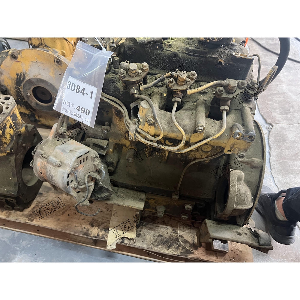 コマツ3D84-1中古エンジン用の完全なエンジンアセンブリ