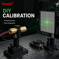 Module de diode laser verte ZhonNa de qualité industrielle 532 nm, haute précision, point unique, affichage d'étalonnage DIY, haute visibilité, nouveauté