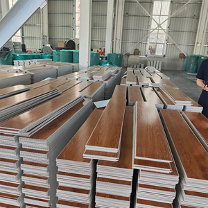 Spc Sàn <span class=keywords><strong>PVC</strong></span> Trung Quốc nhà sản xuất UV hạt gỗ nhiều màu không thấm nước non-Slip unilin bấm vào 4 mét-6 mét Độ dày SPC sàn - Product Image 3