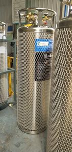 Zylindrische Dewar-Flasche für Flüssigsauerstoff, Stickstoff, Argon, CO2, LNG - Product Image 6