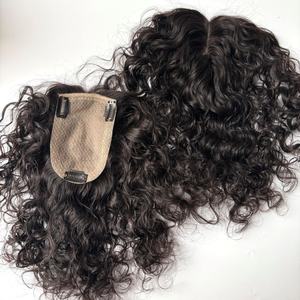 ท็อปเปอร์ผมไหมแท้แบบคลิปหนีบ<span class=keywords><strong>สำหรับ</strong></span>ผู้หญิง ราคาโรงงาน - Product Image 1