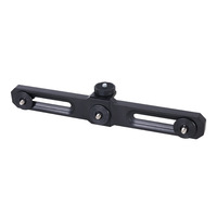Support de base de chaussure chaude à trois têtes personnalisé avec adaptateur à vis 1/4 "pour caméra d'action lumière LED moniteur de photographie Dslr