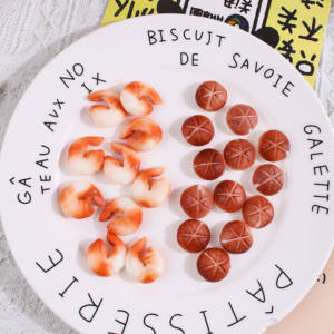 Juguetes de Plástico para Manualidades, Mini Figuras de Frijol Rojo, Champiñón y Maíz para Decoración y Arte - Product Image 2