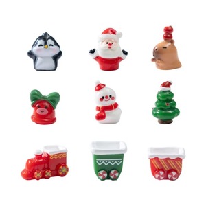 <b>Mini</b> <b>Christmas</b> Resin Crafts Santa Claus Snowman Xmas <b>Tree</b> Ornaments Goodie Bag Fillers Party Favor Decor - Product Image 5