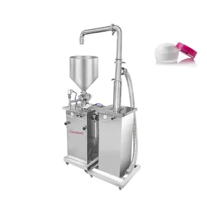 Semi Automatic Face Cream Shampoo Paste Ointment Suce Filling Machine