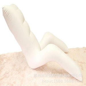 Pvc Inflatable <b>Doll</b> 150cm Frosted Transparent Sitting Model For Boy Toy - Product Image 3