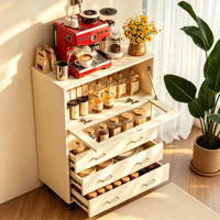 Meuble de rangement et de présentation modulaire en acier, style moderne premium, écologique, avec tiroirs et vitrine, pour chambre, salon, bar à domicile, hôtel