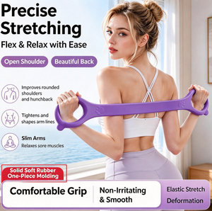 Bandes de résistance pour le fitness, bandes élastiques avec poignées, équipement d'exercice pour la physiothérapie, étirements, yoga, pilates - Product Image 1