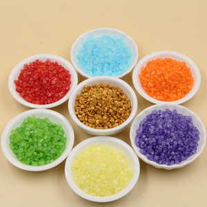 Azúcar Granulada Comestible de Colores Mezclados, Cristales de Azúcar para Decorar Pasteles, Azúcar en Polvo Sólido, Certificado Halal, en Botella/Bolsa, para Panaderías - Product Image 2