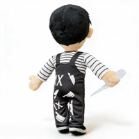 Poupée en peluche d'horreur personnalisée, figurine en peluche Pooky, jouet en peluche personnalisé OEM pour décoration de fête