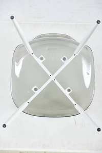 Chaises de salle à manger d'extérieur transparentes avec structure métallique pour restaurants et hôtels - Product Image 5