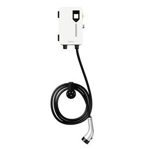 Nouveau chargeur de véhicule électrique 7 kW 220 V monophasé mural ou sur poteau Type 2 étanche avec écran d'affichage 32 A (RFID uniquement) - Product Image 1