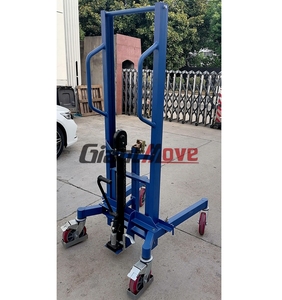 Giant Move Venta caliente Fabricante de China 400kg <span class=keywords><strong>Mini</strong></span> elevador manual Pallet <span class=keywords><strong>Oil</strong></span> <span class=keywords><strong>Drum</strong></span> Truck - Product Image 1