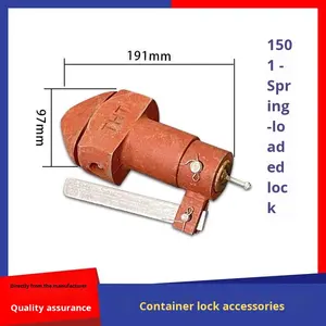 Bloccaggio a torsione semi-automatico in acciaio fuso per container con compatibilità THT/CIMC per il fissaggio di rimorchi auto e telai container - Product Image 3