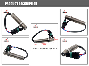 3034572 đón từ MPU Máy phát điện cảm biến tốc độ cho Cummins Máy phát điện Crank (Cam) Cảm biến vị trí - Product Image 6