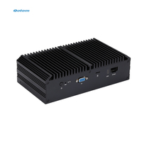 Mini PC Q20322G9 con Procesador Atom C3558 Denverton, Doble DDR4, Máximo 64G, X86, 4 SFP+, Firewall, 5 NIC LAN, Sin Ventilador, Enrutador Suave, Pfsense