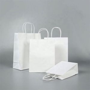 Sacs en papier kraft personnalisés pour le shopping, imprimés sur mesure, fabriqués en Chine, à bas prix - Product Image 1