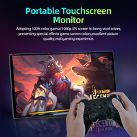 Nouveautés, téléviseur miniature LCD type C 21,5 pouces avec caméra, Android 15, écran tactile, ultra fin, écran LED interactif