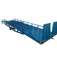 Niveleur de quai mobile pour chargement/déchargement de camions, rampe pour chariot élévateur en acier à haute teneur en manganèse 1100-1700 mm, plateforme d'entrepôt hydraulique