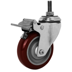 4 5 6 8 pouces Pièces De Rechange De <span class=keywords><strong>Fauteuil</strong></span> Roulant Pu Roue Médicale <span class=keywords><strong>Roulette</strong></span> - Product Image 1