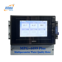 Analyseur de qualité de l'eau multi-paramètres MPG-6099Plus IOT avec pH numérique EC DO TSS turbidité COD ammoniac Tem Ion pour eaux usées