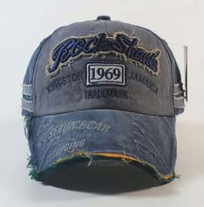 Casquettes de baseball unisexe pour adultes, non structurées, à profil bas, effet vieilli, en tissu courant, à 6 panneaux, avec motif de lettres brodées en 3D, vente en gros - Product Image 5