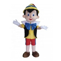 Genuss CE Pinocchio Puppen Maskottchen Kostüme Erwachsene Halloween Cartoon Maskottchen zu verkaufen