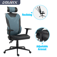 Chaise de bureau ergonomique en maille avec support lombaire et porte-vêtements pour ordinateur, idéale pour le bureau de direction - Vente en gros
