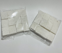 Tablettes allume-feu imperméables blanches de 7,5 g, facilement nettoyables, combustible solide, allume-feu pour le camping, le barbecue, la randonnée, l'extérieur, couvre la chaleur