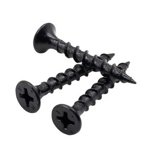 Tornillos Autorroscantes para Paneles <span class=keywords><strong>de</strong></span> Yeso <span class=keywords><strong>de</strong></span> 1 1/4 Pulgadas, Óxido Negro, 3.5*<span class=keywords><strong>25</strong></span> <span class=keywords><strong>25</strong></span>*6, para MDF, en Piezas, en Guangzhou - Product Image 1