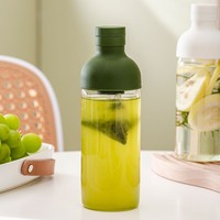 Cafetière et bouteille de thé en verre Cold Brew-Pichet résistant à la chaleur, carafé glacé portable
