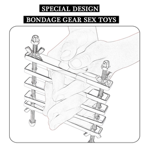 Set di guinzagli per catena con guinzaglio in pelle per giocare con i cuccioli giocattoli sessuali BDSM collare e Juguetes Sexuales - Product Image 3