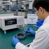 Vente en gros de noyaux toroïdaux nanocristallins, approvisionnement direct usine, certifié ISO9001, OEM