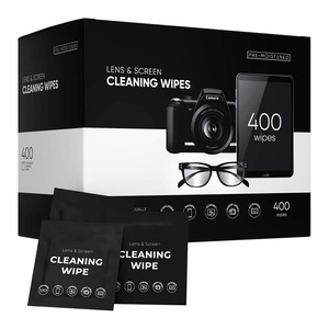Lunettes de protection enveloppées individuellement, nettoyeur d'écran, <span class=keywords><strong>lingettes</strong></span> humides pour objectif d'appareil photo, lunettes <span class=keywords><strong>optiques</strong></span>, pièces - Product Image 1