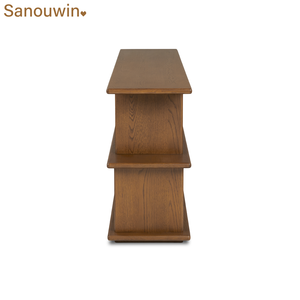 Estantería de madera maciza para interiores de diseño largo y espacioso, muebles de sala de estar para dormitorio, apartamento, comedor, habitación de niños - Product Image 4