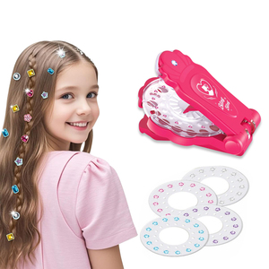 <span class=keywords><strong>Kit</strong></span> de fabrication de bijoux fantaisie DIY, créez votre propre bandeau tendance, accessoires pour cheveux pour filles, jouets en plastique pour enfants, art créatif - Product Image 1