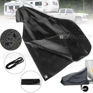 PVC <b>Car</b> Waterproof Trailer Towing <b>Hook</b> Connector Hitch Cover for Caravan Tailer Hitch Coupling Lock Dust Protect <b>Car</b> Accessories - Product Image 3
